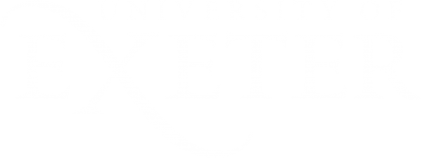 Exeter logo white