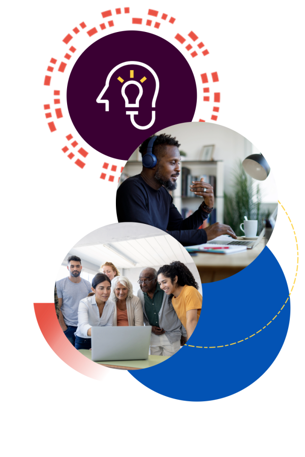 Doctoral students in hybrid programs learn through engaging online coursework and strategically structured and scheduled campus immersions.