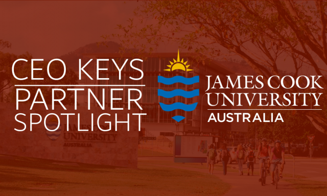 CEO Keys Partner Spotlight James Cook University logo