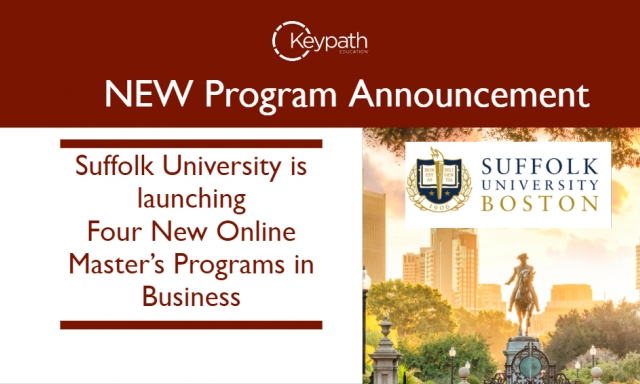 Suffolk University Launches Four New Online Master’s Degree Programs in Business (281)