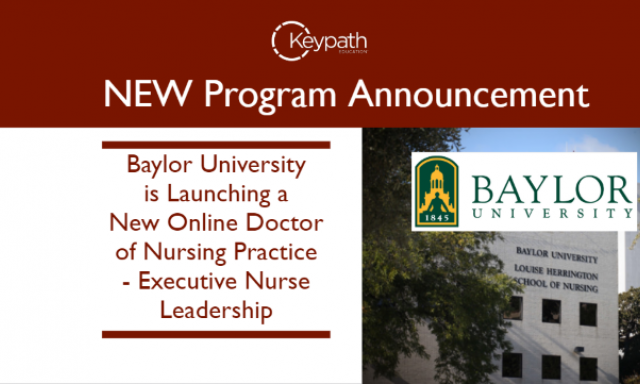 Baylor University program announcement