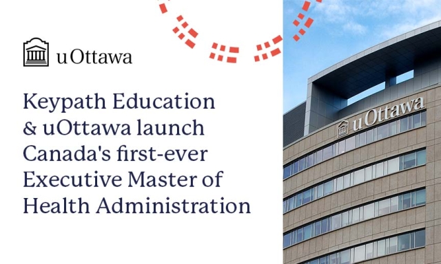 Keypath and uOttawa launches Executive Master of Health Administration