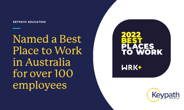 Keypath Education Named Best Place to Work in Australia